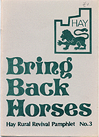 Bring Back Horses - Click to view larger image.